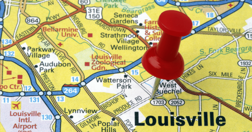 Louisville Joins the Big Leagues as Hyperscale Data Centers Reshape America's Tech Map - map of Louisville