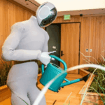 NEO humanoid robot home chores